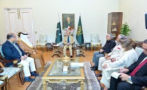 Ambassador Nawaf bin Said Al-Malky, Ambassador of the Kingdom of Saudi Arabia called on the Prime Minister Shehbaz Sharif
