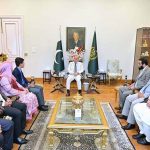 Ikramullah, the student hailing from Qila Saifullah in Balochistan, who was affected due to 2022 floods and whom PM provided educational facilities at Lawrence College Murree called on Prime Minister Muhammad Shehbaz Sharif