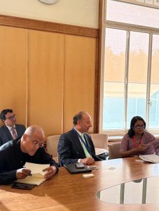 Federal Minister for Climate Change and Environmental Coordination, Dr. Musadik Malik, convened and led an interactive briefing with delegations from Bangladesh, Egypt, Tajikistan, Malaysia, and Sudan.