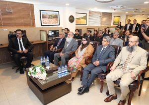 Federal Minister for IT & Telecommunication, Ms. Shaza Fatima Khawaja, along with Director General of the Special Investment Facilitation Council (SIFC), visited the Land Information and Management System (LIMS) facility in federal capital.
