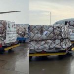 GoP/NDMA Dispatched 18th Humanitarian Consignment for Gaza under PM's Directives. The aircraft, carrying 100 tons of dry ration food packs, MREs, and essential medicines, departed from Islamabad International Airport to Amman, Jordan, for the people of Gaza