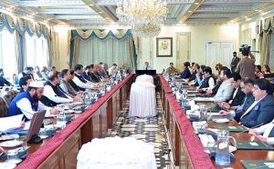 Prime Minister Muhammad Shehbaz Sharif Chairs Federal Cabinet Meeting.