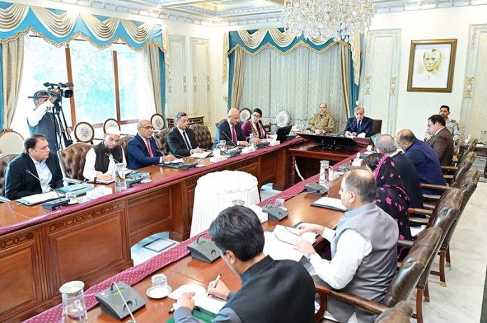 Prime Minister Muhammad Shehbaz Sharif chairs a meeting to review the progress of reforms in IT Sector and restructuring of NITB