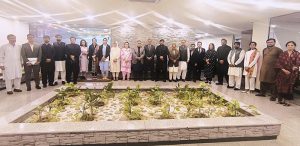 Newly inducted 31st S.T.P. Batch of Civil Servants of Pakistan (CSPs) of the Commerce & Trade Group, pose for a group photo along with EXIM Bank’s senior management and staff, at EXIM Bank Head Office.