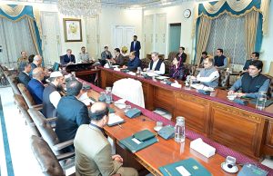 Prime Minister Muhammad Shehbaz Sharif chairs a meeting to review the progress of reforms in IT Sector and restructuring of NITB