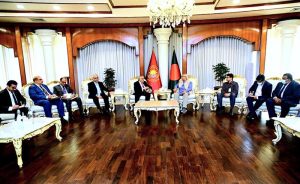 Deputy Prime Minister and Foreign Minister, Senator Mohammad Ishaq Dar, called on Chief Adviser of Bangladesh, H.E. Professor Muhammad Yunus