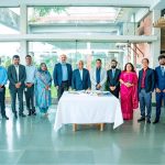 Federal Minister for Commerce, H.E. Jam Kamal Khan, in a group photo with the Managing Director and senior management of Square Pharmaceuticals PLC during his visit to the company