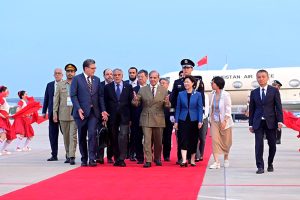Prime Minister Muhammad Shehbaz Sharif arrives in Tianjin for his official visit to China to attend 25th SCO Council of Heads and 80th anniversary of Chinese People's War of Resistance