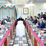 Prime Minister Muhammad Shehbaz Sharif chairs a review meeting on Cashless economy. APP/TZD/FHA