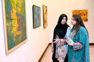 H.E. Akamatsu Shuichi, Ambassador of Japan to Pakistan, inaugurates the art exhibition titled "From Surreal to the Real – A Spiritual Travelogue", organized in collaboration with Nomad Gallery at PNCA.