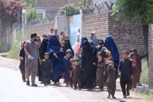 Afghan refugee families prepare for repatriation at the UNHCR centre ahead of Pakistan’s Sept 1 deadline.