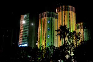 Decorating iconic building like OGDCL and UBL with colourful lights signifies their participation in national celebration and fosters a sense of shared pride and unity with the theme of "Maarka-e-Haq" (Struggle for Right) profoundly resonant for Pakistan's Independence Day celebrating in the federal capital