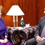 Ambassador of Ireland Ms. Mary O'Neill called on Speaker National Assembly Sardar Ayaz Sadiq at Parliament House in federal capital.