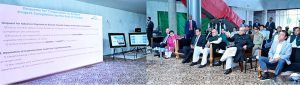 Prime Minister Muhammad Shehbaz Sharif receives briefing regarding the construction of IT/Technology Park