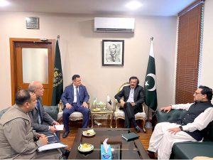 Special Assistant to the Prime minister on Industries and Production Haroon Akhtar khan was called on by Uzbek Ambassador Alisher Tukhtaev to discuss the opportunities for cooperation and trade