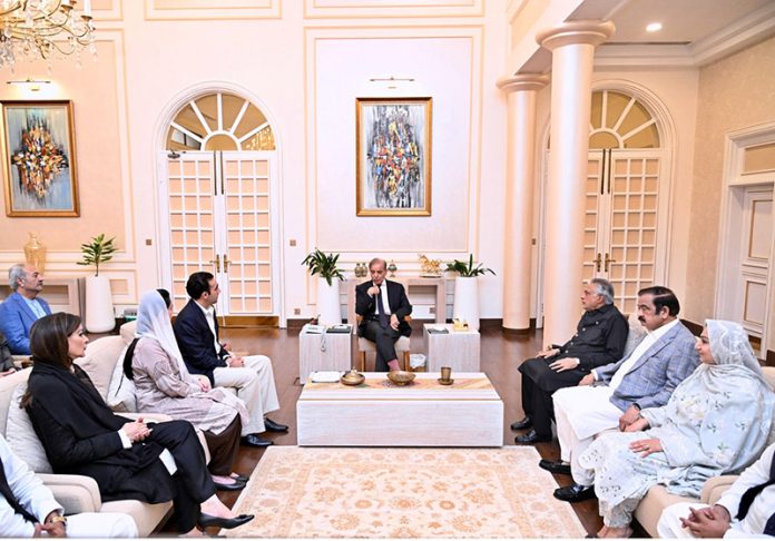 Chairman Pakistan People's Party Bilawal Bhutto Zardari calls on Prime Minister Muhammad Shehbaz Sharif