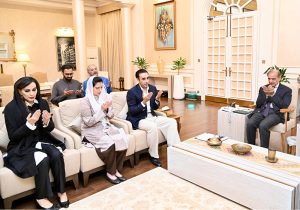 Chairman Pakistan People's Party Bilawal Bhutto Zardari calls on Prime Minister Muhammad Shehbaz Sharif