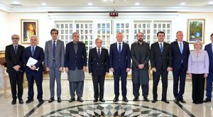 Minister for Internal Affairs of Belarus, Ivan Kubrakov meets with Prime Minister Muhammad Shehbaz Sharif