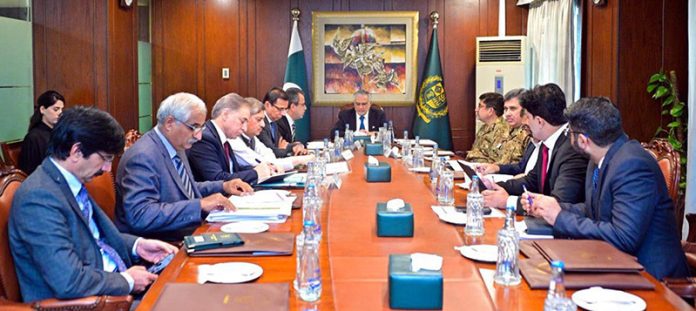 Deputy Prime Minister and Foreign Minister, Senator Mohammad Ishaq Dar, chairs a meeting to review challenges facing Pakistan’s energy sector
