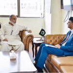 Federal Minister for Science and Technology Khalid Hussain Magsi meets UNESCO Representative in Pakistan Fuad Pashayev to discuss strengthening cooperation in science, technology, and innovation in federal capital