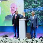 Prime Minister Muhammad Shehbaz Sharif launches the New Energy Vehicles Policy.
