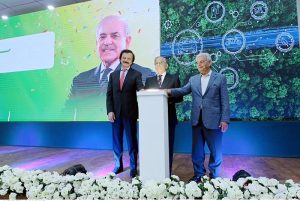 Prime Minister Muhammad Shehbaz Sharif launches the New Energy Vehicles Policy.