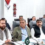Federal Minister for National Heritage and Culture Division Aurangzeb Khan Khichi attends a meeting of the National Assembly Standing Committee on National Heritage and Culture