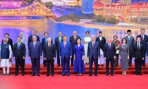 PM attends reception for world leaders attending SCO summit