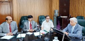 Federal Minister for National Food Security & Research, Rana Tanveer Hussain in a meeting with Chairman Amjad Rashid and delegation of the International Multi Group of Companies to discuss promotion of castor cultivation