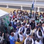 Hussain Muhammad, Consul General of Pakistan, hoists the national flag to mark the 78th anniversary of the Independence Day of Pakistan in Dubai on 14 August 2025, as the community gathers in a spirit of unity and national pride