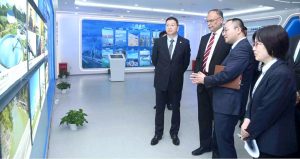 Federal Minister for Planning Development & Special initiatives Professor Ahsan Iqbal meet with Mr Lin Xiaodan Chairman China Energy Investment.