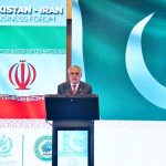 Deputy Prime Minister and Foreign Minister, Senator Mohammad Ishaq Dar, addressed the Pakistan-Iran Business Forum, in the presence of H.E. the President of Iran and the high-level accompanying delegation