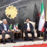 Federal Minister for National Food Security & Research, Rana Tanveer Hussain, meeting Governor of Qom Province, Mr. Akbar Behnamjou, at the Governor’s Office
