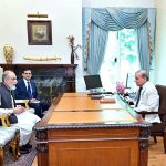 Federal Minister for Science and Technology Nawabzada Khalid Hussain Magsi calls on Prime Minister Muhammad Shehbaz Sharif