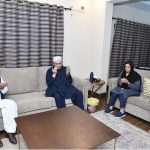 President Asif Ali Zardari visited the residence of Shaheed Major Chaudhry Rizwan Tahir. He paid tribute to the brave officer who embraced martyrdom in the line of duty during an operation in Noshki, Balochistan, and expressed solidarity with the bereaved family