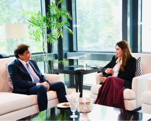 Federal Minister for Railways, Muhammad Hanif Abbasi meets U.S. Charge d’Affaires Natalie A. Baker, discussion held on exploring investment opportunities in Pakistan Railways