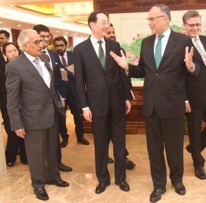 Ahsan Iqbal meets Chinese Vice Foreign Minister Sun Weidong