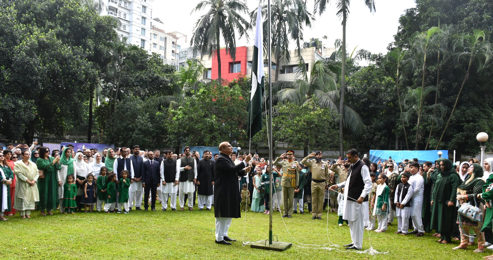 Diplomatic missions celebrate Pakistan's 79th Independence Day with traditional zeal