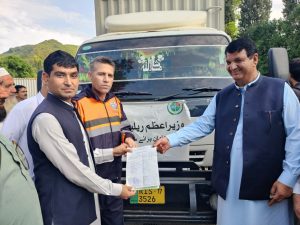 NDMA hands over relief supplies to Buner administration
