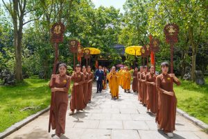 Fasting Buddha replica gifted to Bai Dinh Pagoda, Vietnam