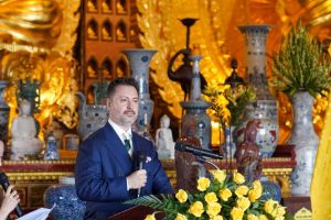 Fasting Buddha replica gifted to Bai Dinh Pagoda, Vietnam
