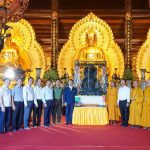 Fasting Buddha replica gifted to Bai Dinh Pagoda, Vietnam