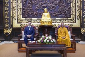 Fasting Buddha replica gifted to Bai Dinh Pagoda, Vietnam