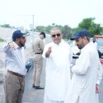 Aleem Khan visits Islamabad-Murree Expressway, reviews construction activities
