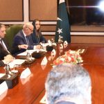 Dr. Masoud Pezeshkian, meets Chairman Senate