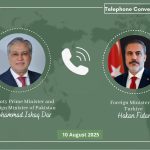 DPM/FM Dar, Turkish FM discuss bilateral ties, regional, global issues