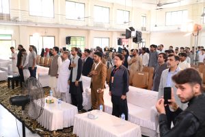 Barrister Saif attends Youth Summit in Haripur, urges participants to value time
