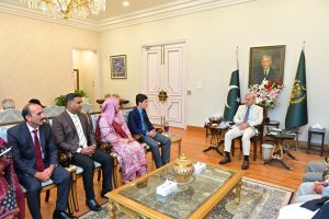 PM meets Ikram Ullah; expresses satisfaction at his educational progress