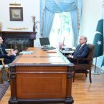 Ministers Hanif Abbasi, Ali Pervaiz Malik call on Prime Minister