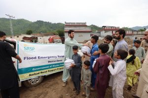 SRSP scales up relief for flood-hit KP communities